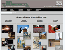 Tablet Screenshot of manshanden.nl